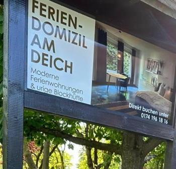 Diek Hus Dorumer Neufeld Buitenkant foto